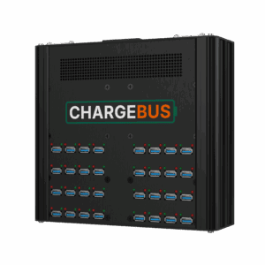 ChargeBus Power 32 desktop charger with 32 USB-A ports