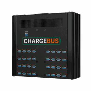 ChargeBus Sync 32 desktop charging and sync system with 32 USB-A ports