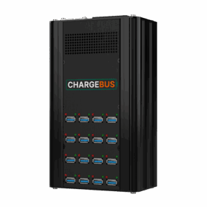 ChargeBus Power 16 desktop charger with 16 USB-A ports