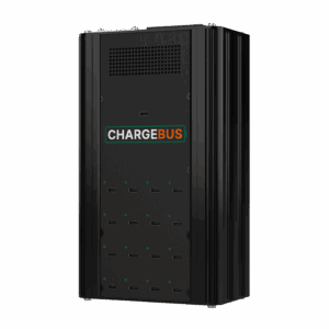 ChargeBus Sync 16 desktop charging and sync system with 16 USB-C ports